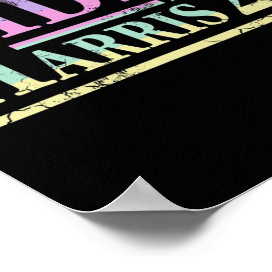 Joe Biden Kamala Harris 2020 Verkiezingen tegen Tr Poster (Hoek)