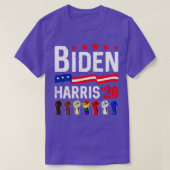 Joe Biden Kamala Harris Anti Racisme LGBT Support T-shirt (Design voorkant)