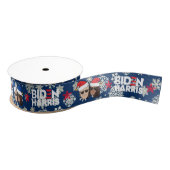 Joe Biden Kamala Harris Blue Kerstcadeau Grosgrain Lint (Spoel)