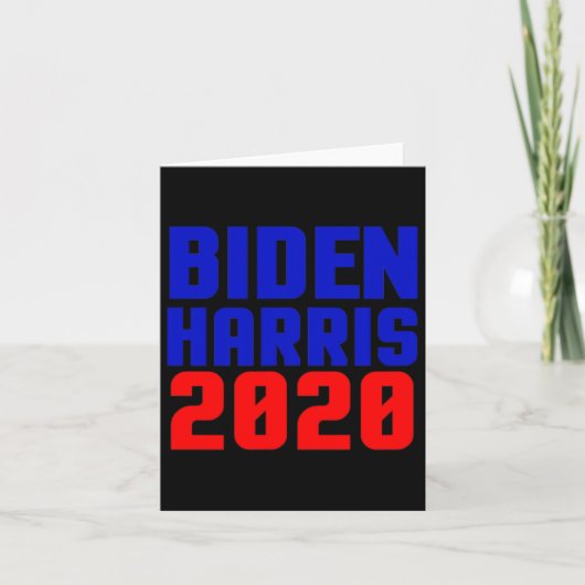 Joe Biden Kamala Harris Democratische Partij 2020 Kaart (Voorkant)