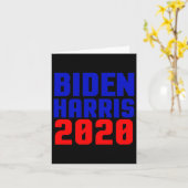 Joe Biden Kamala Harris Democratische Partij 2020 Kaart (Gele Bloem)