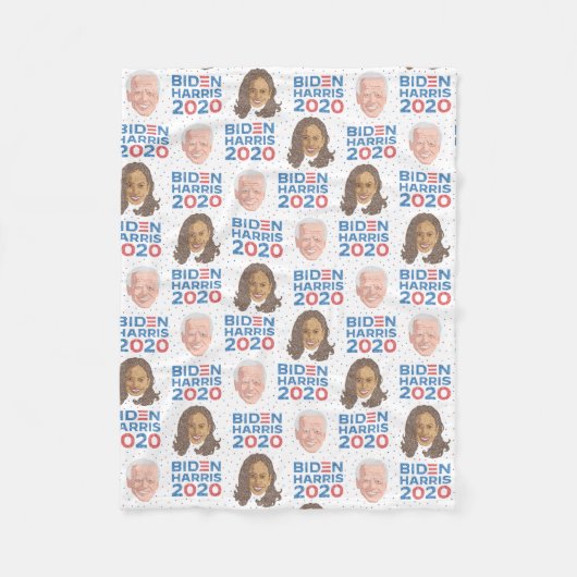 Joe Biden & Kamala Harris Fleece Blanket Deken (Voorkant)