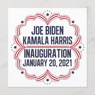 Joe Biden Kamala Harris Inauguration 2021 Kaart