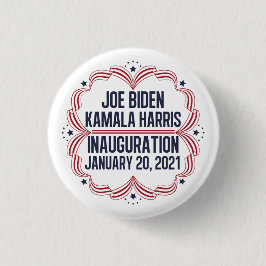 Joe Biden Kamala Harris Inauguration 2021 Ronde Button 3,2 Cm