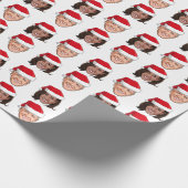 Joe Biden & Kamala Harris Kerstmis Cadeaupapier (Hoek)