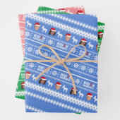 Joe Biden & Kamala Harris Kerstmis Inpakpapier Vel (In situ)