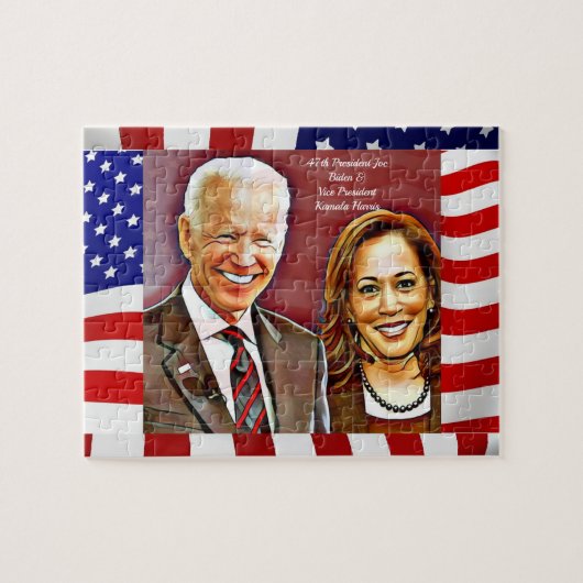 Joe Biden & Kamala Harris_ Legpuzzel (Horizontaal)