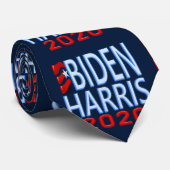 Joe Biden Kamala Harris President 2020 Verkiezing Stropdas (Opgerold)