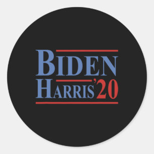 Joe Biden Kamala Harris President Liberaal Democra Ronde Sticker