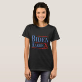 Joe Biden Kamala Harris President Liberaal Democra T-shirt (Voorkant volledig)