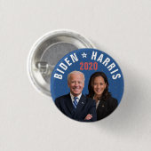 Joe Biden Kamala Harris President Vice 2020 Foto's Ronde Button 3,2 Cm (Voorkant /achterkant)