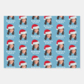 Joe Biden Kamala Harris Santa Hat Funny Kerstmis Inpakpapier Vel (Voorkant 2)