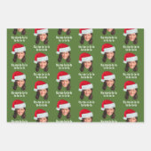 Joe Biden Kamala Harris Santa Hat Merry Kerstmis Inpakpapier Vel (Voorkant 2)