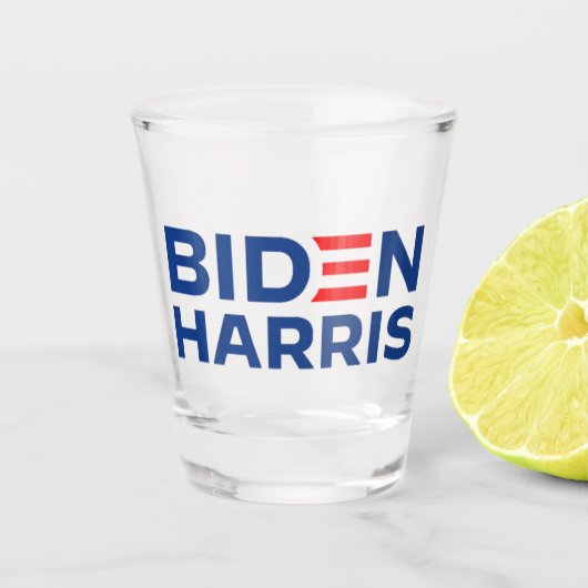 Joe Biden Kamala Harris Shot Glas (Voorkant)