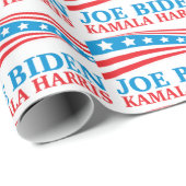 Joe Biden Kamala Harris voor Amerika Cadeaupapier (Rol Hoek)