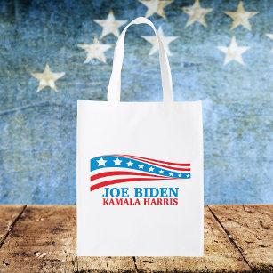 Joe Biden Kamala Harris voor de Amerikaanse verkie Boodschappentas