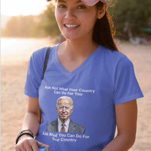 Joe Biden Kennedy Quote 2024 Verkiezingen T-shirt