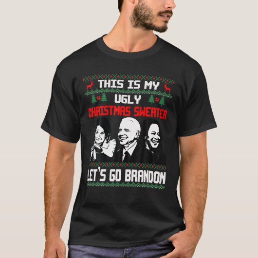 Joe Biden - kerstkerstkerstkerstman Pet - Amerikaa T-shirt (Voorkant)