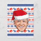 Joe Biden Kerstmis Briefkaart (Voorkant)