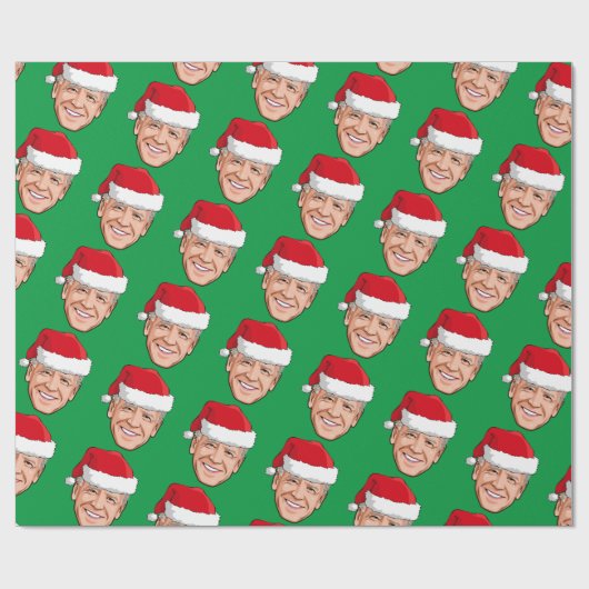 Joe Biden Kerstmis Cadeaupapier (Vlak)