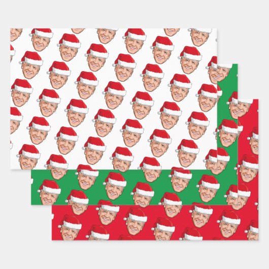 Joe Biden Kerstmis Inpakpapier Vel (Set)