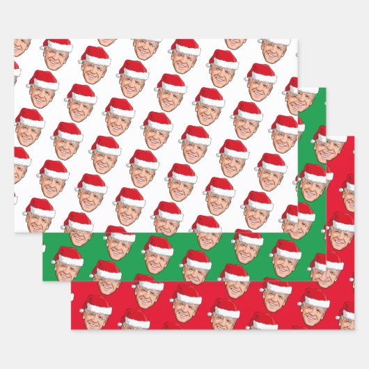 Joe Biden Kerstmis Inpakpapier Vel (Set)
