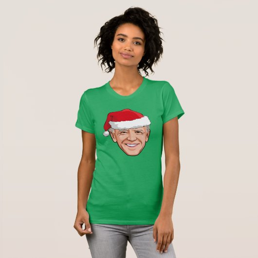 Joe Biden Kerstmis T-shirt (Voorkant volledig)