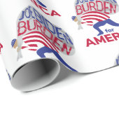 Joe Biden Last voor Amerika Cadeaupapier (Rol Hoek)