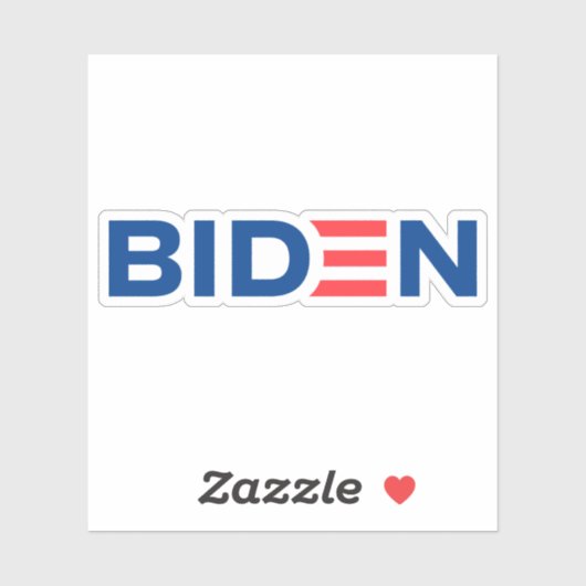 Joe Biden Logo Sticker (Vel)