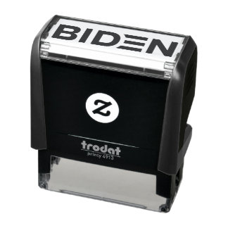 Joe Biden Logo Zelfinktende Stempel