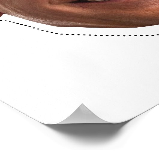 Joe Biden Mask Cutout Poster (Hoek)