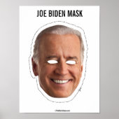 Joe Biden Mask Cutout Poster (Voorkant)