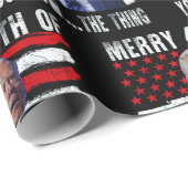 Joe Biden Merry 4th of You Know...The Thing Cadeaupapier (Rol Hoek)