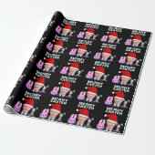 JOE BIDEN MERRY EASTER CHRISTMAS WRAPPING PAPER CADEAUPAPIER (Uitgerold)