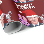 JOE BIDEN MERRY EASTER CHRISTMAS WRAPPING PAPER CADEAUPAPIER (Rol Hoek)