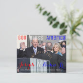 Joe Biden neemt zijn eed op 20 januari Briefkaart (Staand voorkant)