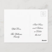 Joe Biden neemt zijn eed op 20 januari Briefkaart (Achterkant)