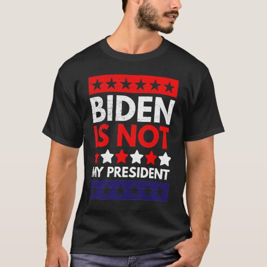 Joe Biden - Niet mijn President T-shirt (Voorkant)