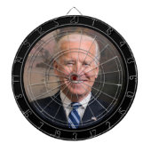 Joe Biden Officieel Portrait Dart Board Dartbord (Voorkant)