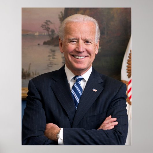 Joe Biden Officieel portret, ZSSG Poster (Voorkant)