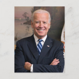 Joe Biden Officieel presidentieel portret Briefkaart