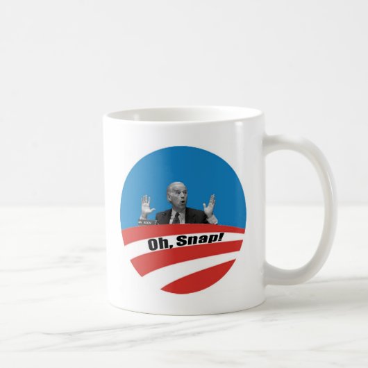 Joe Biden - "Oh, Snap!" Koffiemok (Rechts)