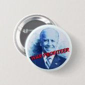 Joe Biden: Oorlogsprofiteer Ronde Button 5,7 Cm (Voorkant /achterkant)