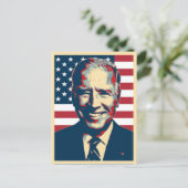 Joe Biden Patriotic Briefkaart (Staand voorkant)