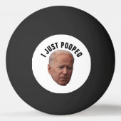 JOE BIDEN PINGT IK PAS PONG BALLS PINGPONGBAL (Voorkant)