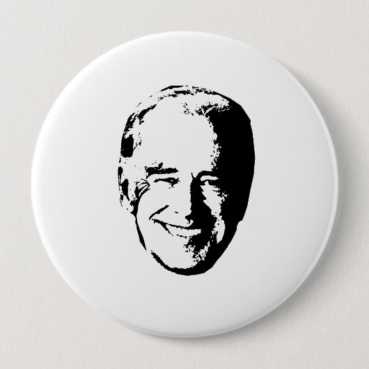 JOE BIDEN - -.png Ronde Button 4,0 Cm (Voorkant)