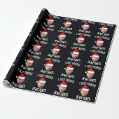 JOE BIDEN POOPED POOP GRAPPIG KERSTMIS CADEAUPAPIER (Uitgerold)