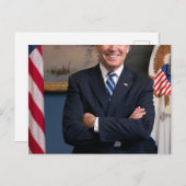 Joe Biden Portrait Briefkaart (Voorkant / Achterkant)