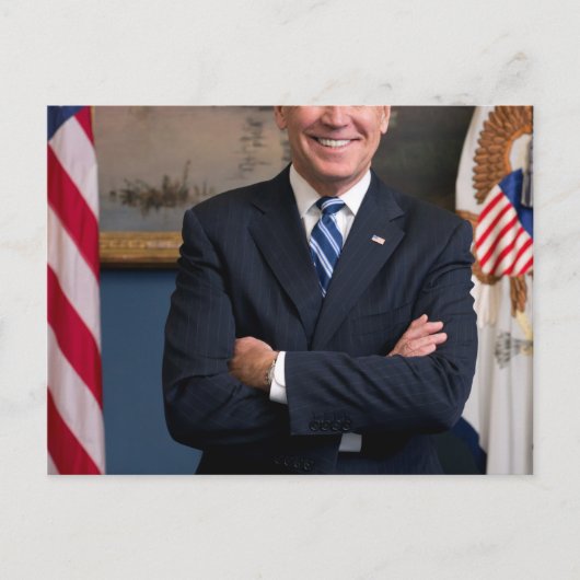 Joe Biden Portrait Briefkaart (Voorkant)