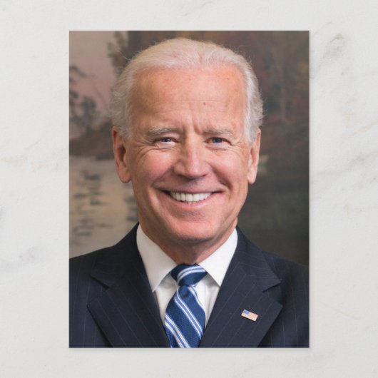 Joe Biden Portrait Foto Briefkaart (Voorkant)